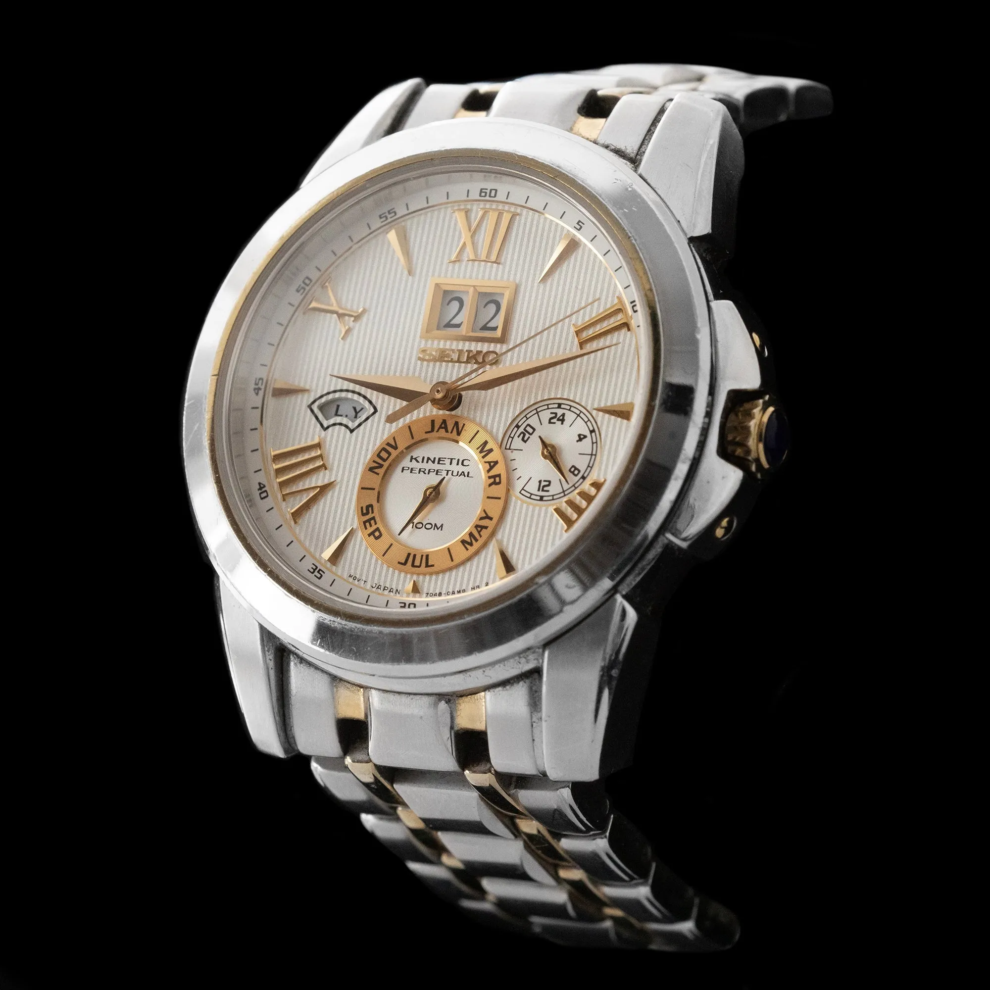 Seiko - 2013 Kinetic Perpetual Calendar 'Two Tone'