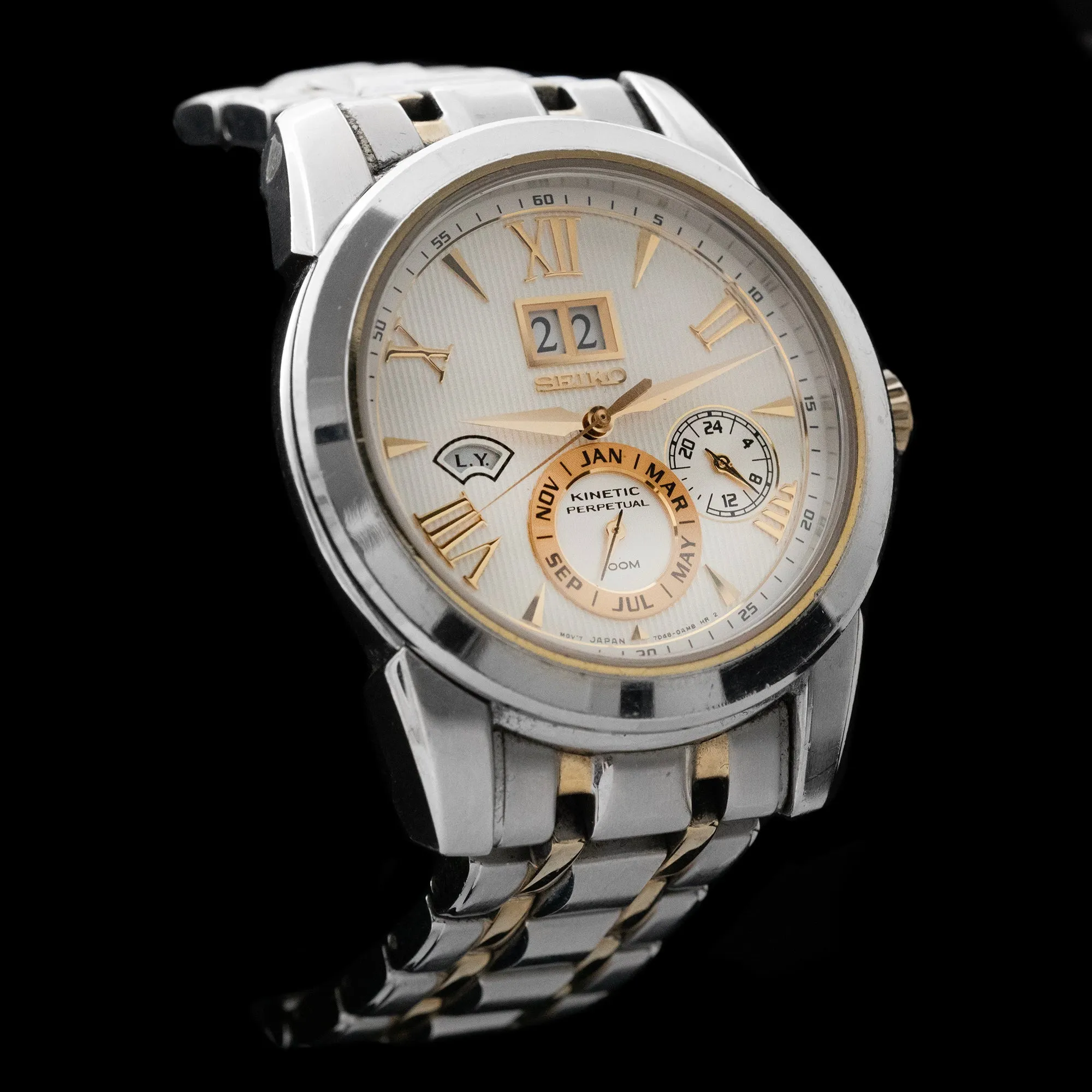 Seiko - 2013 Kinetic Perpetual Calendar 'Two Tone'