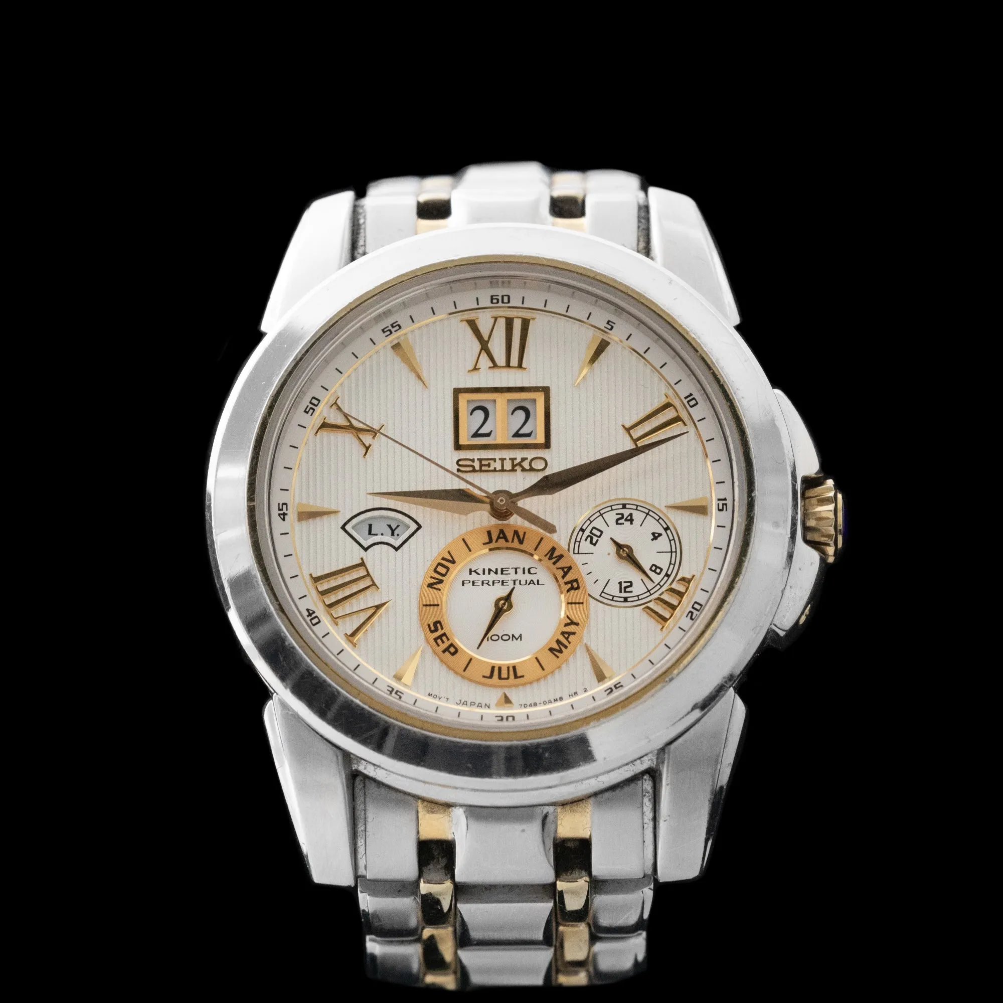 Seiko - 2013 Kinetic Perpetual Calendar 'Two Tone'