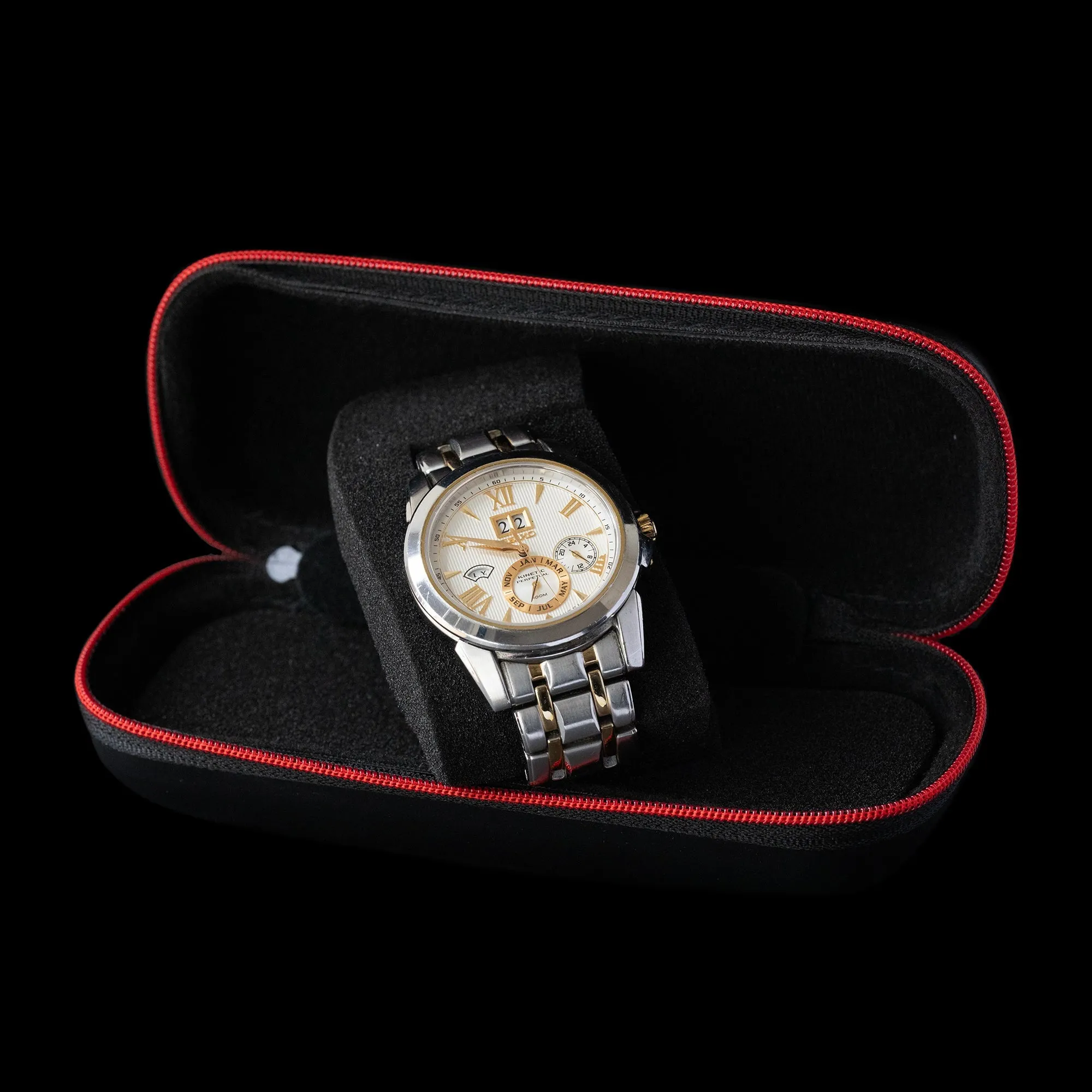 Seiko - 2013 Kinetic Perpetual Calendar 'Two Tone'
