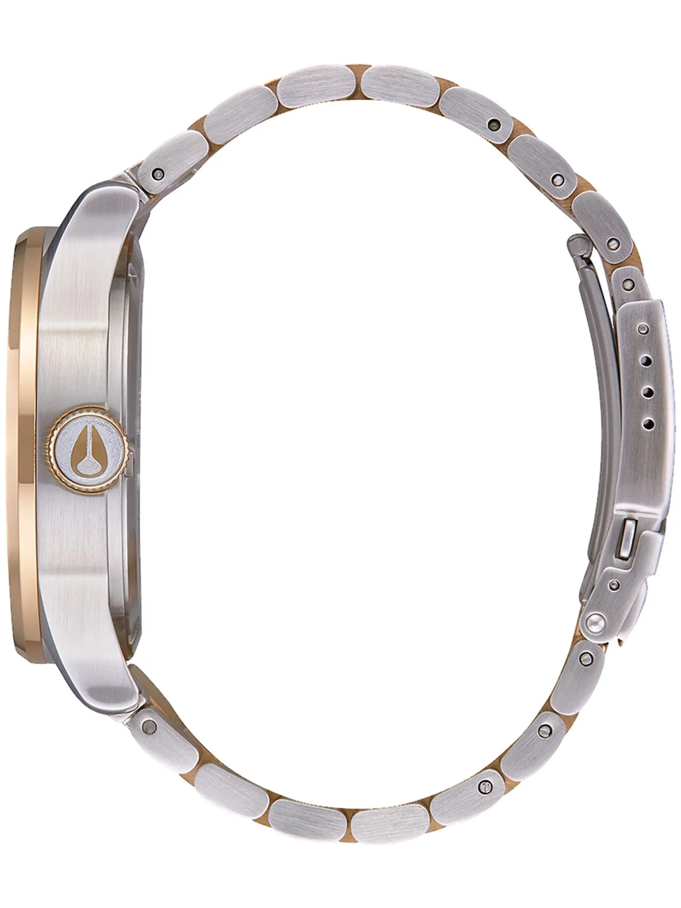 Sentry Stainless Steel Silver/Gold Watch