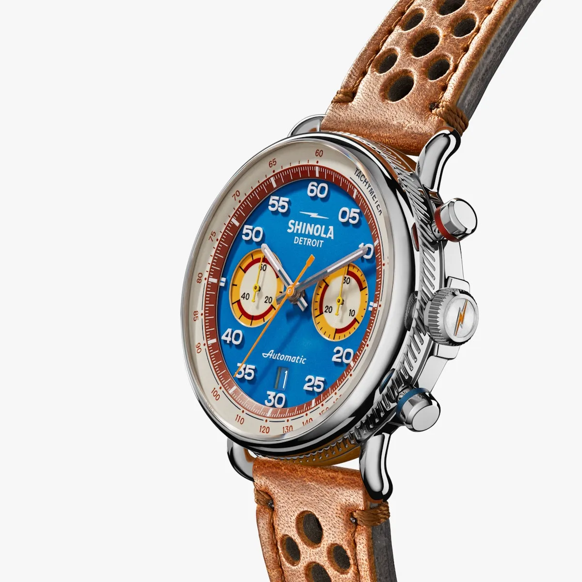 Shinola The Canfield Speedway Lap 07 Automatic Chronograph 44mm Limited Edition Watch