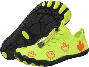 Smoneyful Barefoot Shoes for Men Women, Breathable Wide Toe Barefoot Shoes, Non-Slip Minimalist Athletic Footwear, for Walking, Running, Hiking