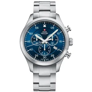 Swiss Military Stainless Steel Chrono Men's Watch - SM34076.02
