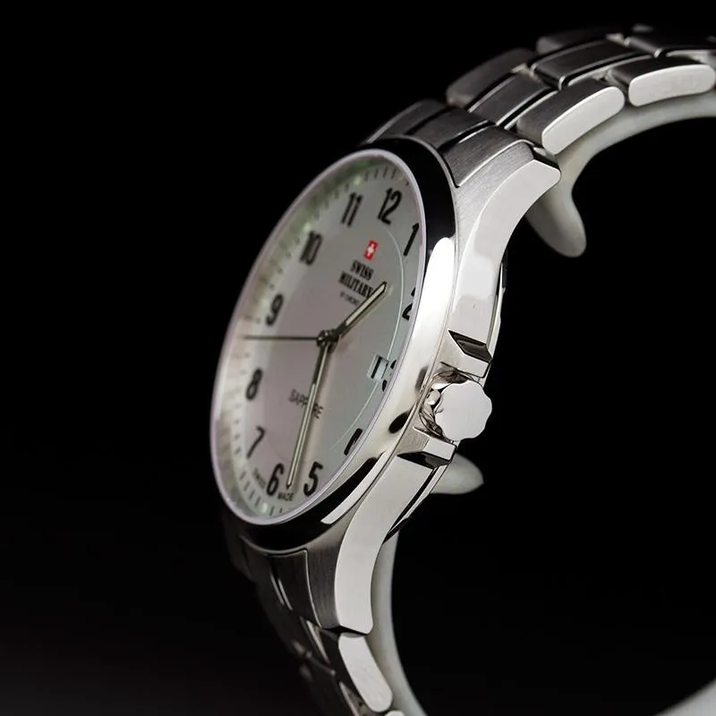 Swiss Military Stainless Steel Men's Watch - SM30137.02