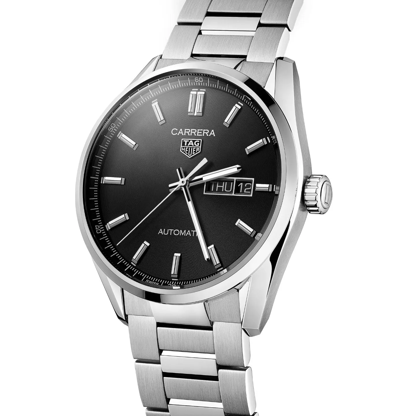 Tag Heuer Carrera Men's Black Day-Date Watch WBN2010.BA0640
