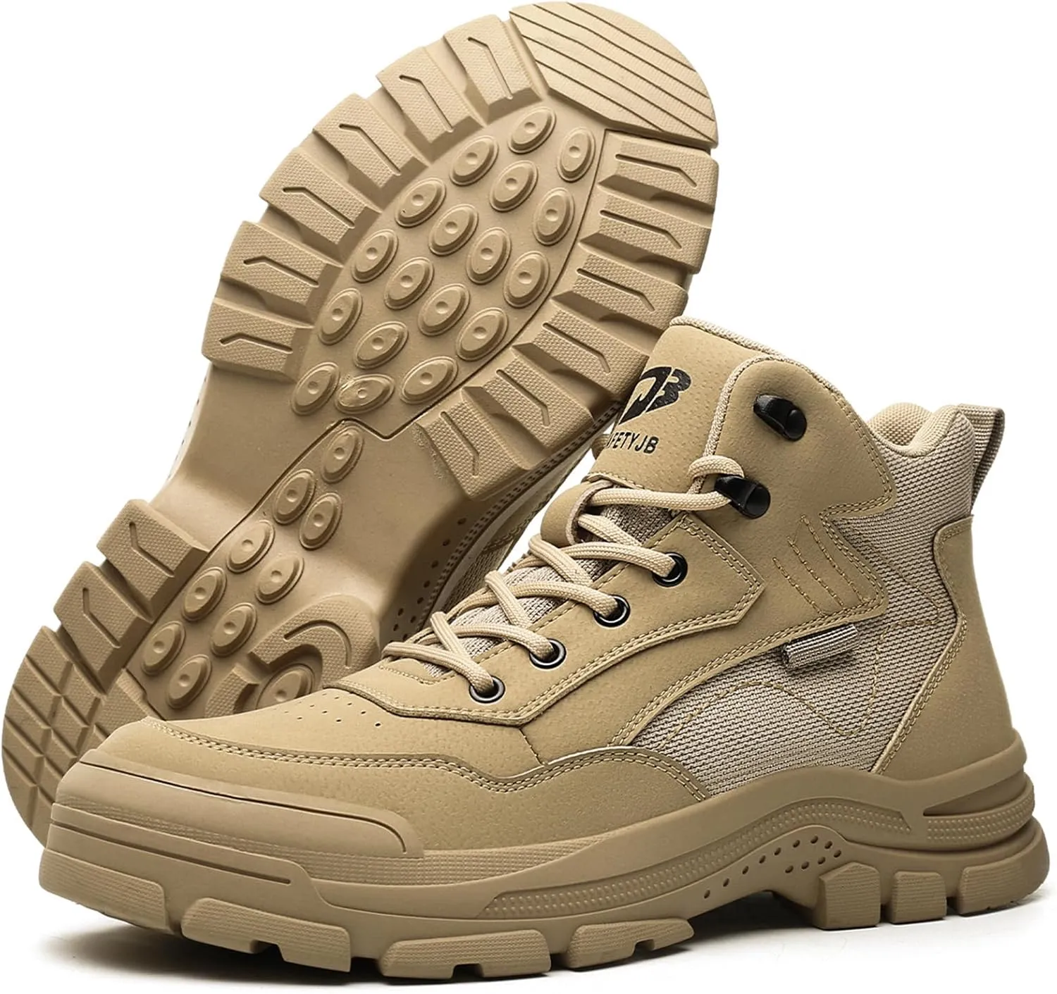 Tanleewa Steel Toe Work Shoes for Men & Women  Lightweight, Comfortable Safety Boots for Construction, Warehouse & Outdoor Use