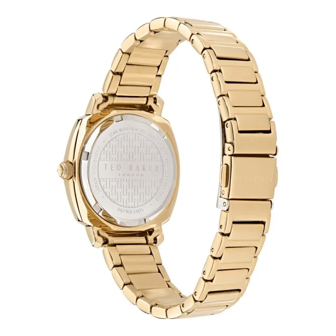 Ted Baker Kirsty Gold-Tone Ladies Watch BKPRBS405