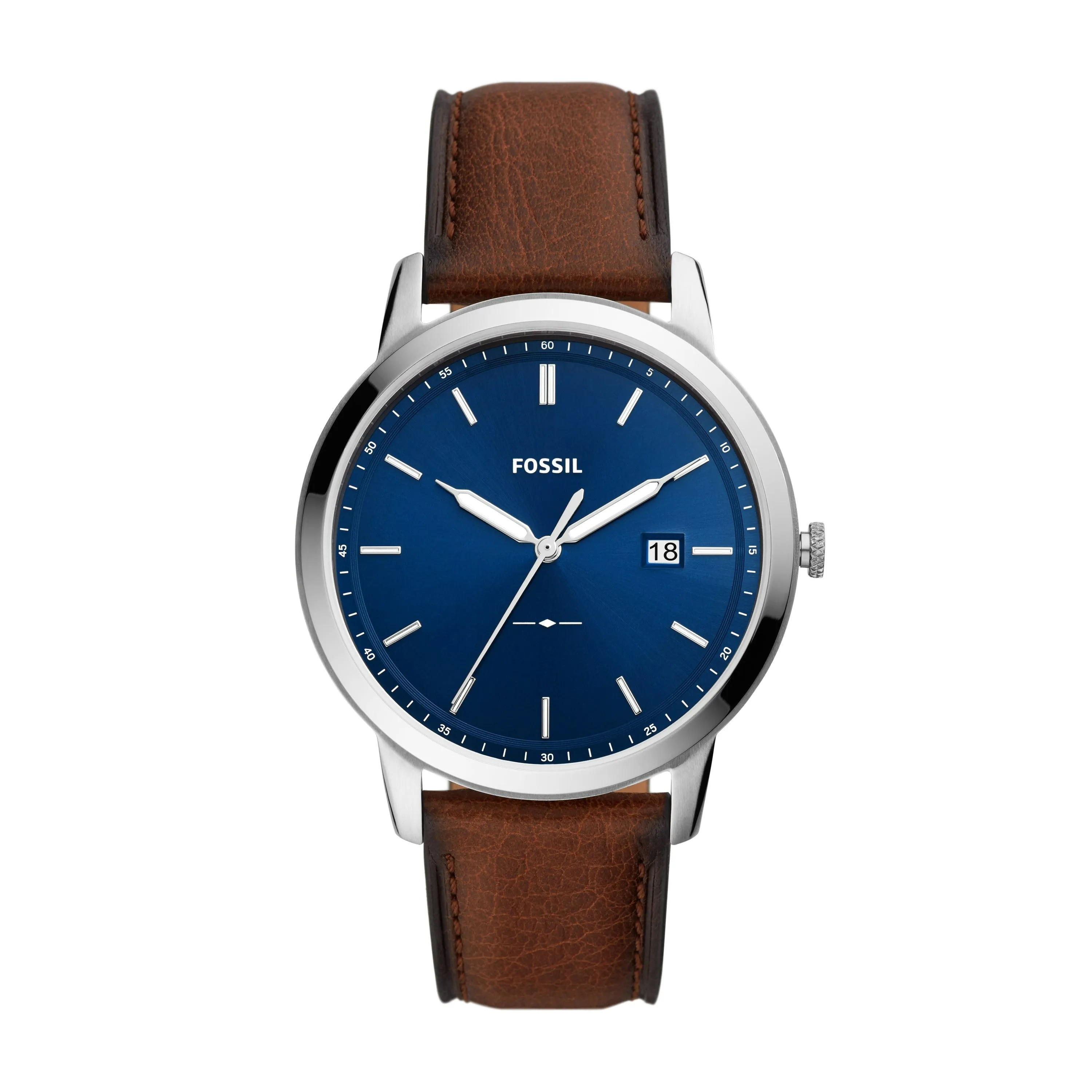 The Minimalist Solar-Powered Luggage Leather Watch