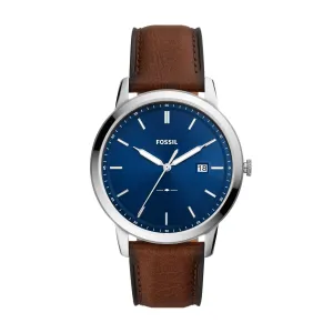 The Minimalist Solar-Powered Luggage Leather Watch