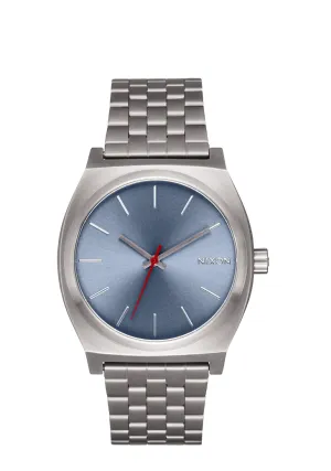 Time Teller- Light Gunmetal/Dusty Blue