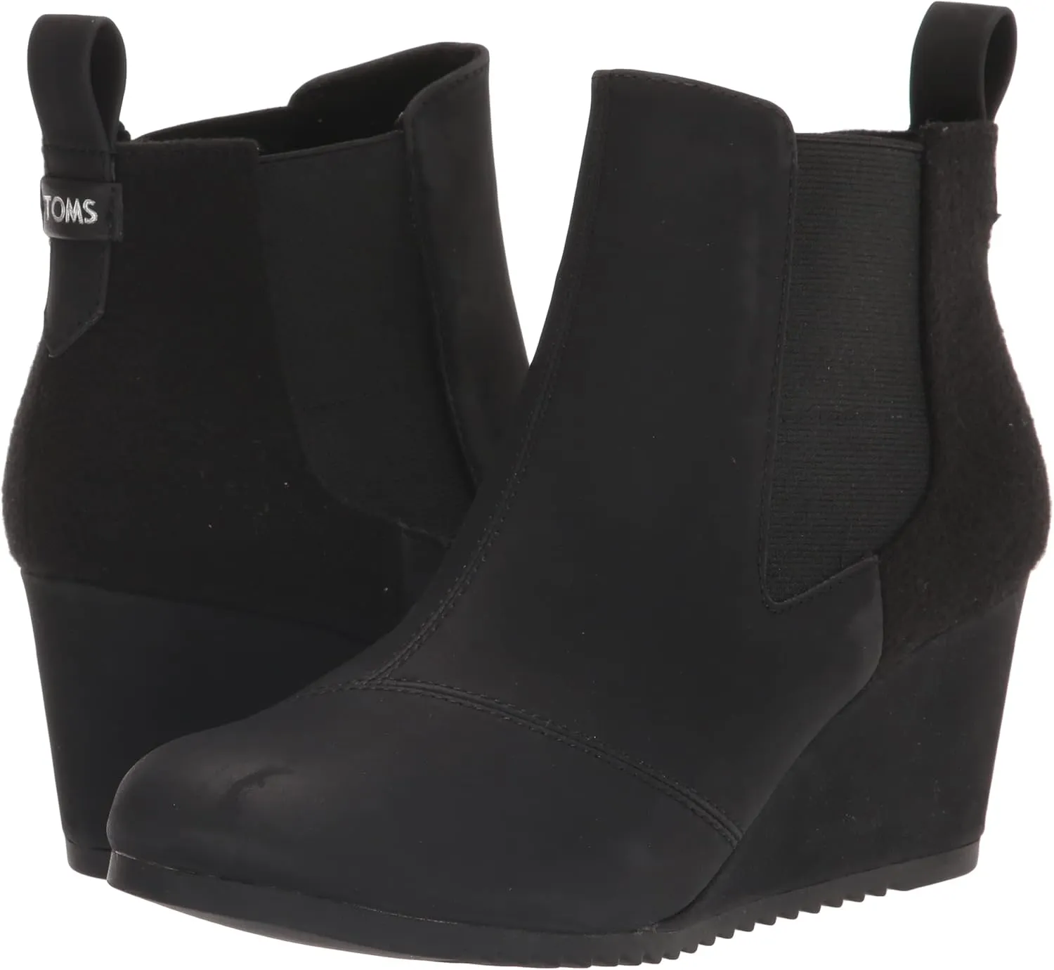 TOMS Women's Bailey Ankle Boots,Suede/Textile/Leather  Booties for Women
