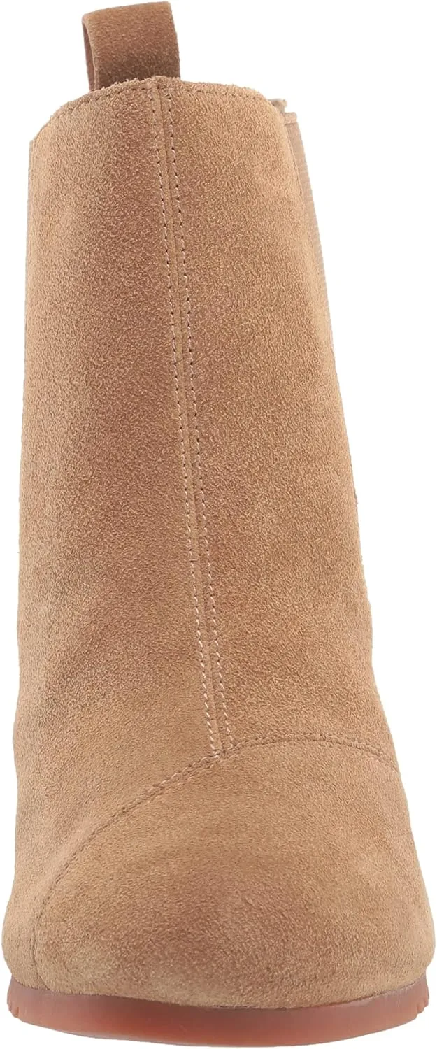 TOMS Women's Bailey Ankle Boots,Suede/Textile/Leather  Booties for Women