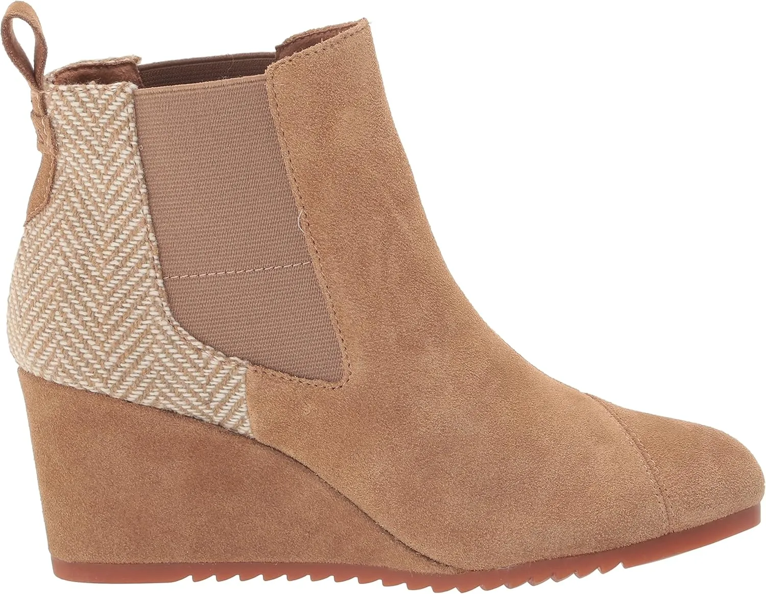 TOMS Women's Bailey Ankle Boots,Suede/Textile/Leather  Booties for Women
