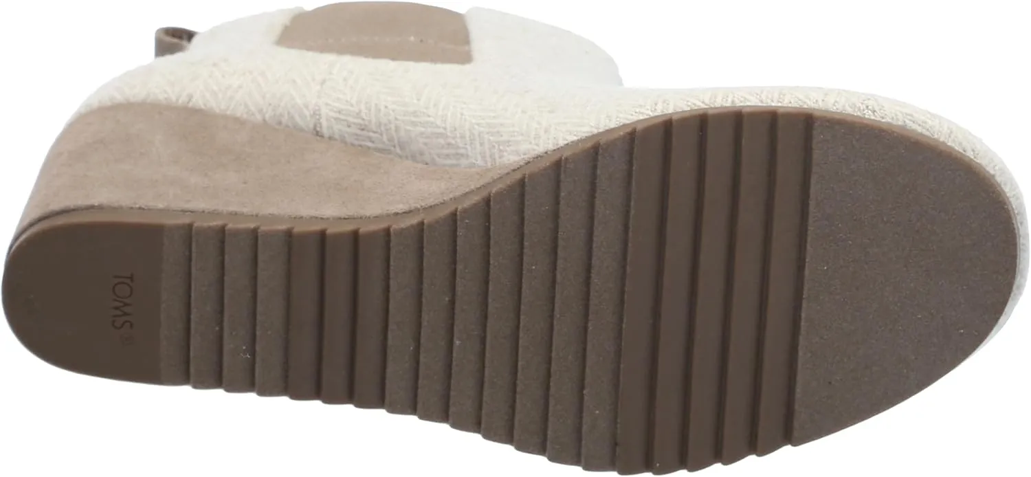 TOMS Women's Bailey Ankle Boots,Suede/Textile/Leather  Booties for Women