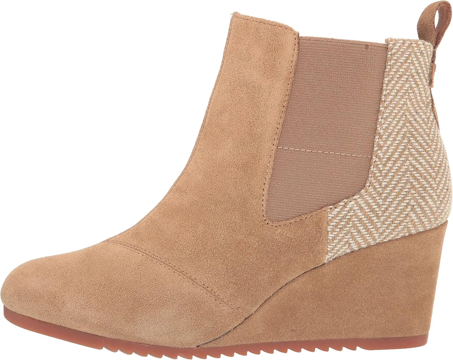 TOMS Women's Bailey Ankle Boots,Suede/Textile/Leather  Booties for Women