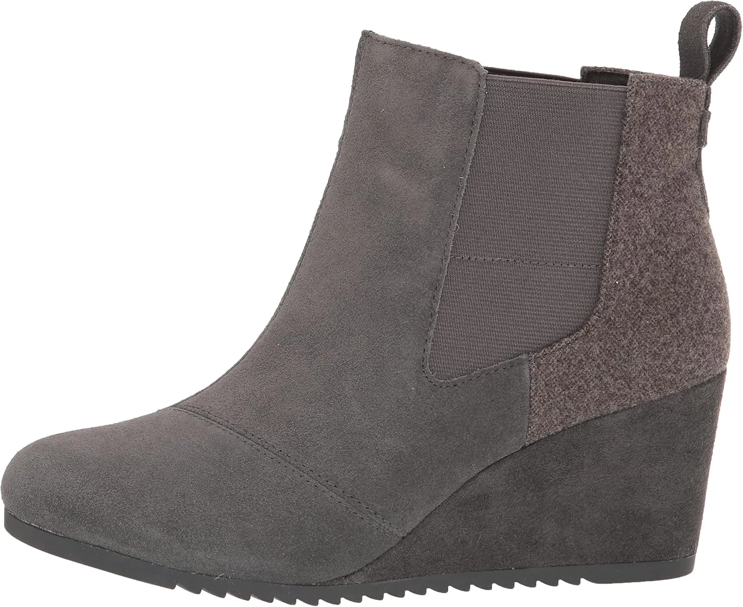 TOMS Women's Bailey Ankle Boots,Suede/Textile/Leather  Booties for Women