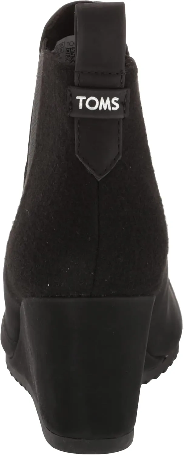 TOMS Women's Bailey Ankle Boots,Suede/Textile/Leather  Booties for Women