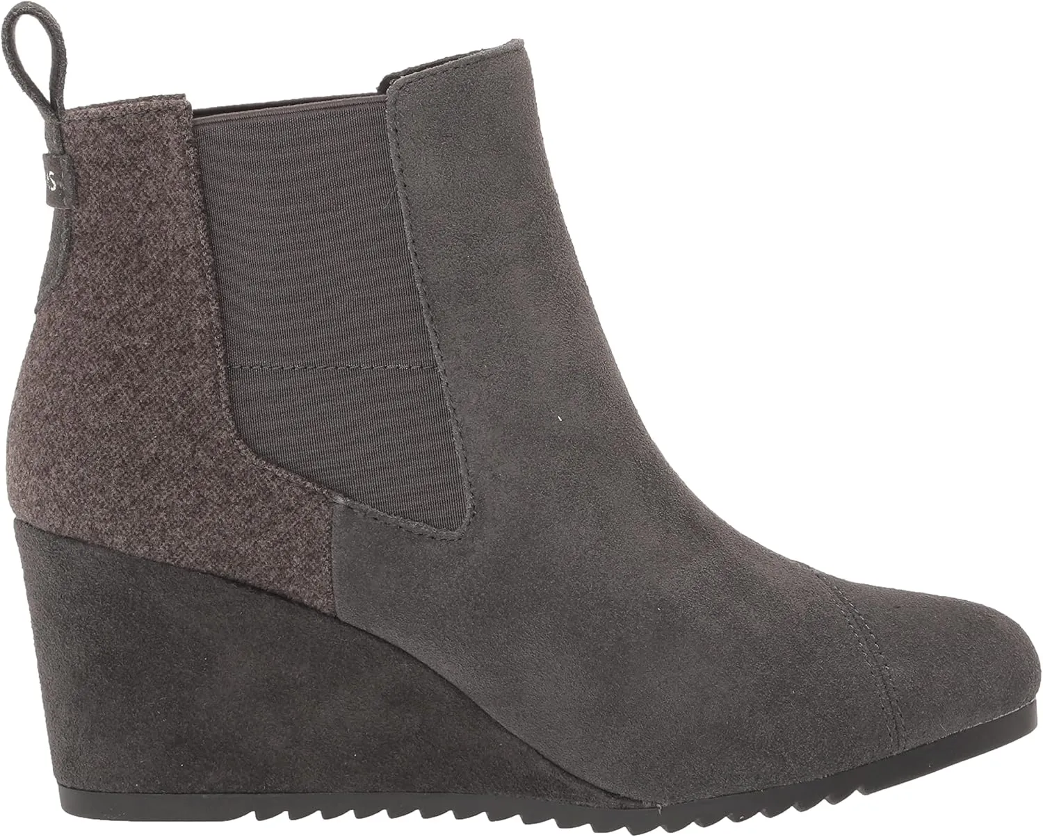 TOMS Women's Bailey Ankle Boots,Suede/Textile/Leather  Booties for Women