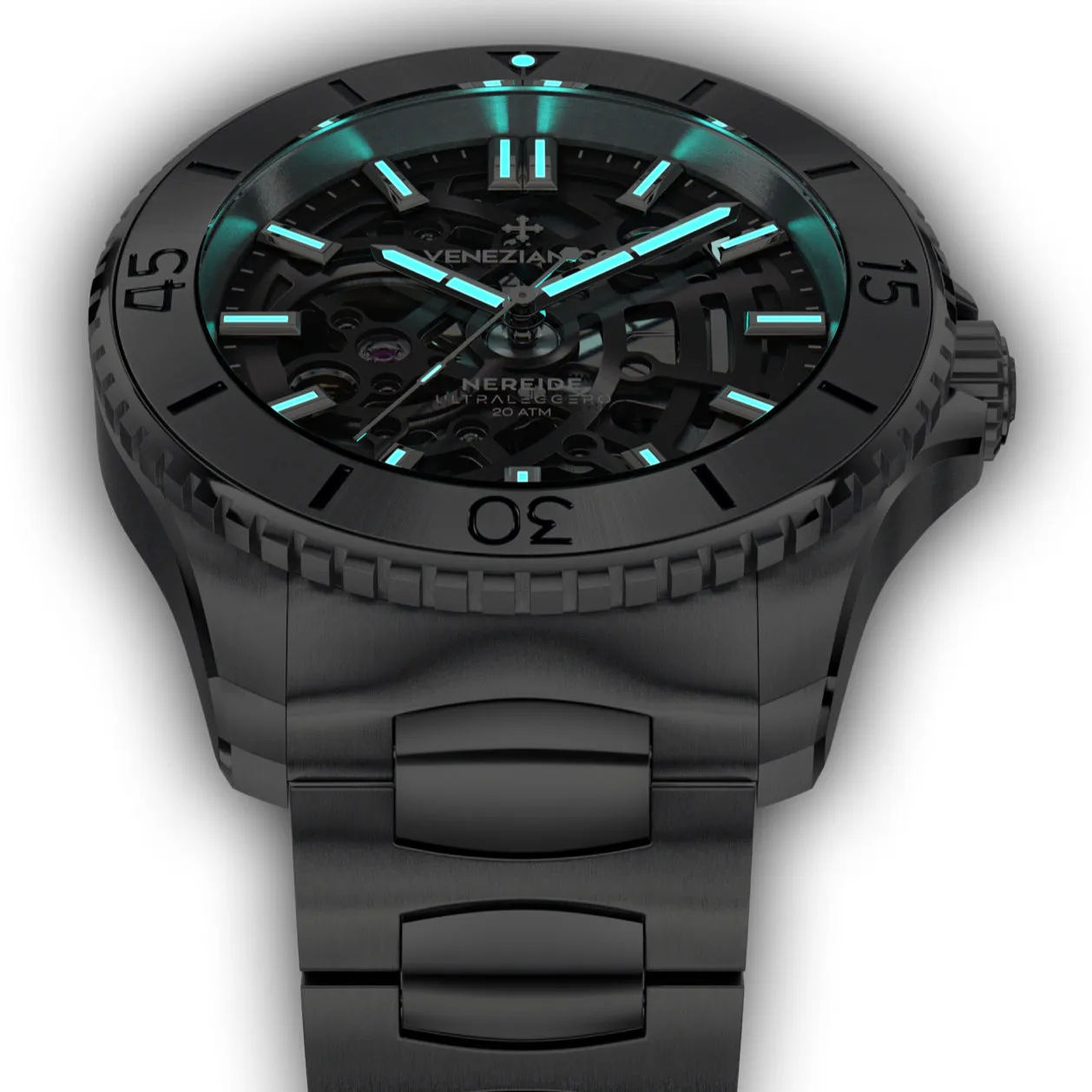 Venezianico 3921503C Nereide Ultraleggero 42 Men's Silver Watch