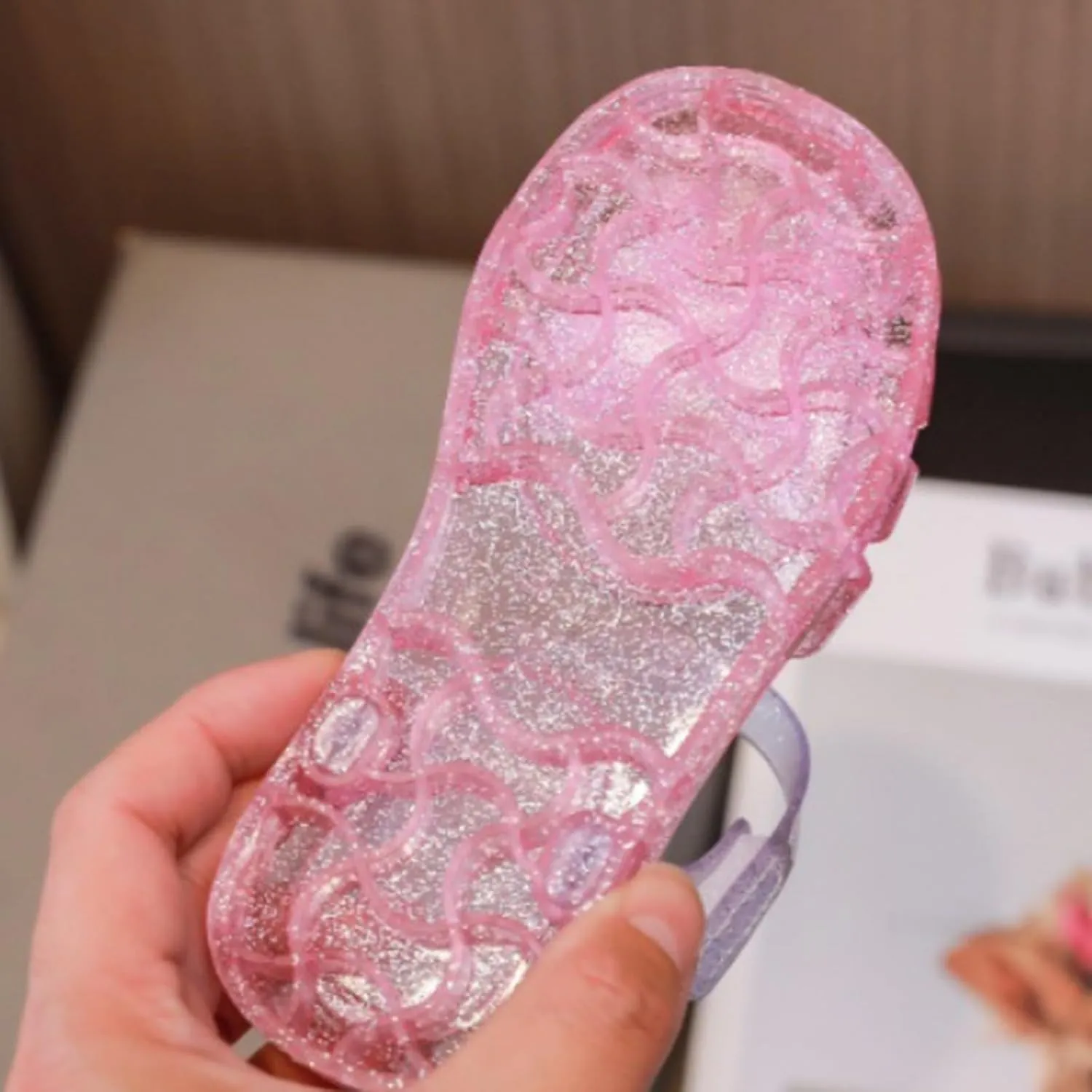 Walking Shoes for Boys Girls Sandals For Girls Kids Toddler Dress Up Flat Sequins Butterfly Mary Jane Shoes Summer Casual Sandal