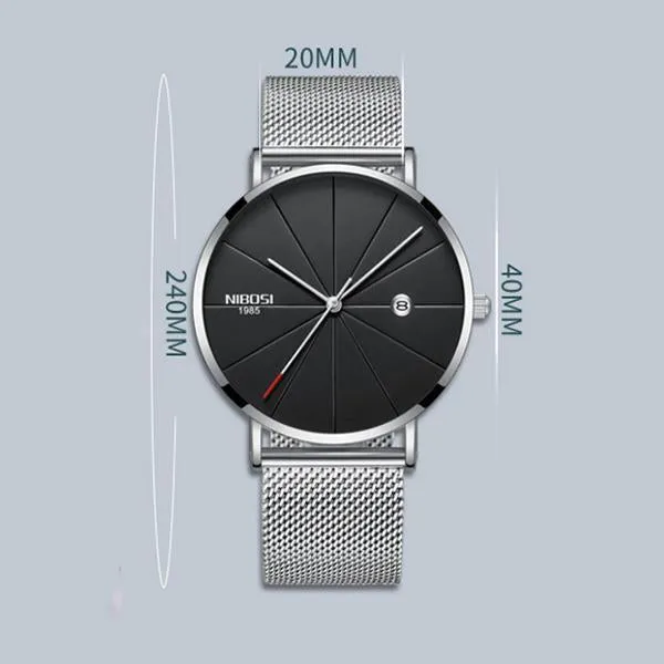 Waterproof Men Minimalist Quartz Watch