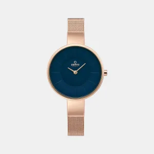 Women's Blue Analog Stainless Steel Watch V149LXVLMV