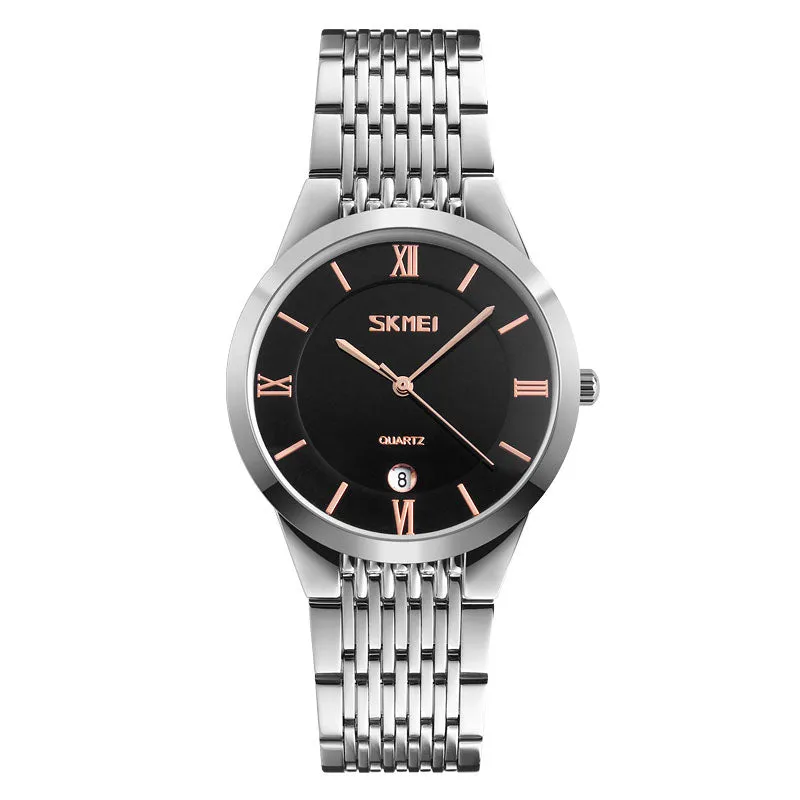 Women's fashion single calendar steel strap watch W2391839