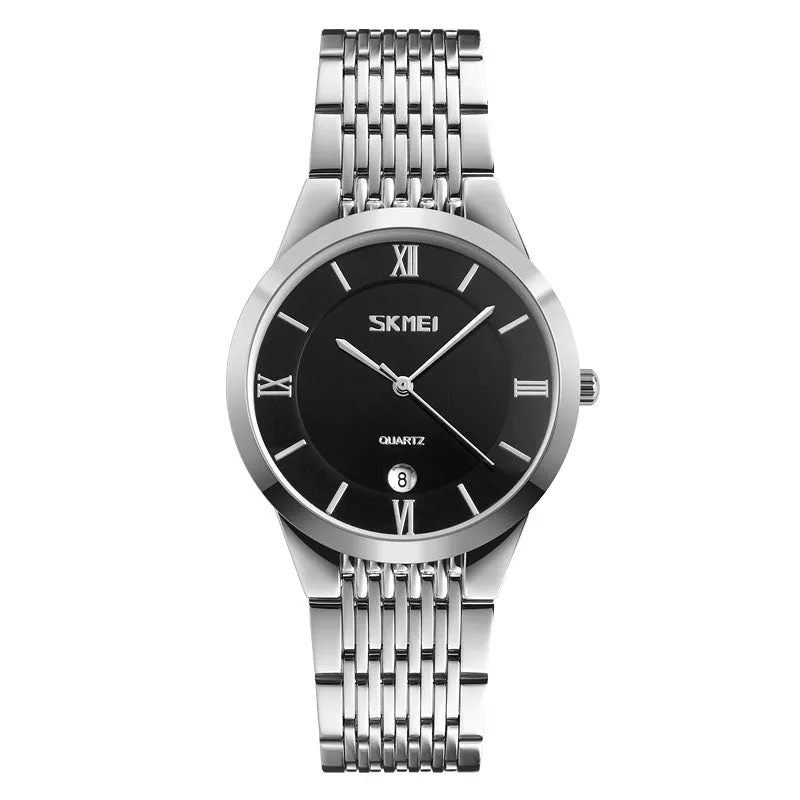 Women's fashion single calendar steel strap watch W2391839