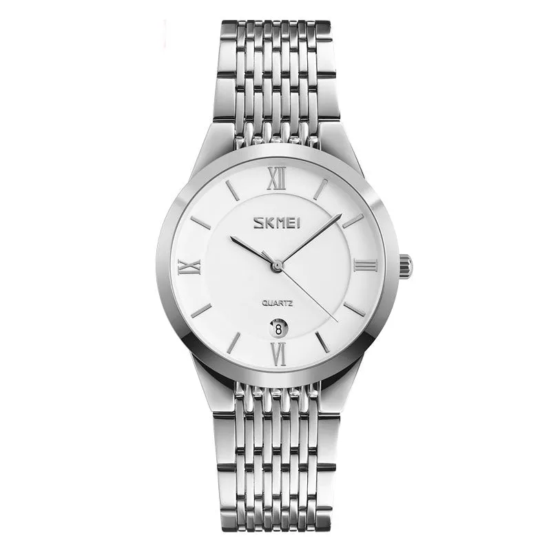 Women's fashion single calendar steel strap watch W2391839